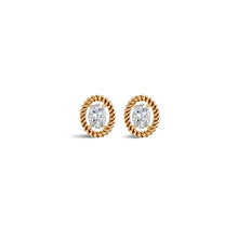 Oval Solitaire Diamond Earrings | (1.00 ct) | Ekatra Jewels