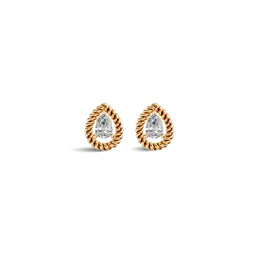 Pear Solitaire Diamond Earrings | (1.00 ct) | Ekatra Jewels