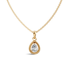 Pear Solitaire Diamond Pendant | (1.50 ct) | Ekatra Jewels