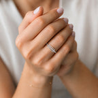 Diamond Diaries Prism Vector Ring