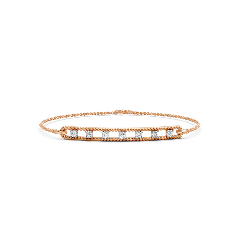 Diamond Diaries Vault Ridge Diamond Bracelet