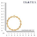 Oh My Gold Willow Glide Bracelet