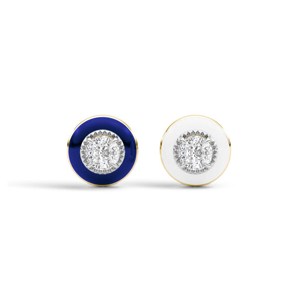 Universe In Motion Solitaire Diamond Earring