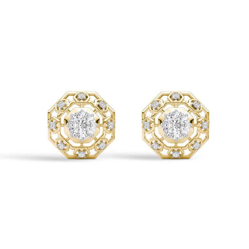 Sacred Geometry Awakening Nexus Studs