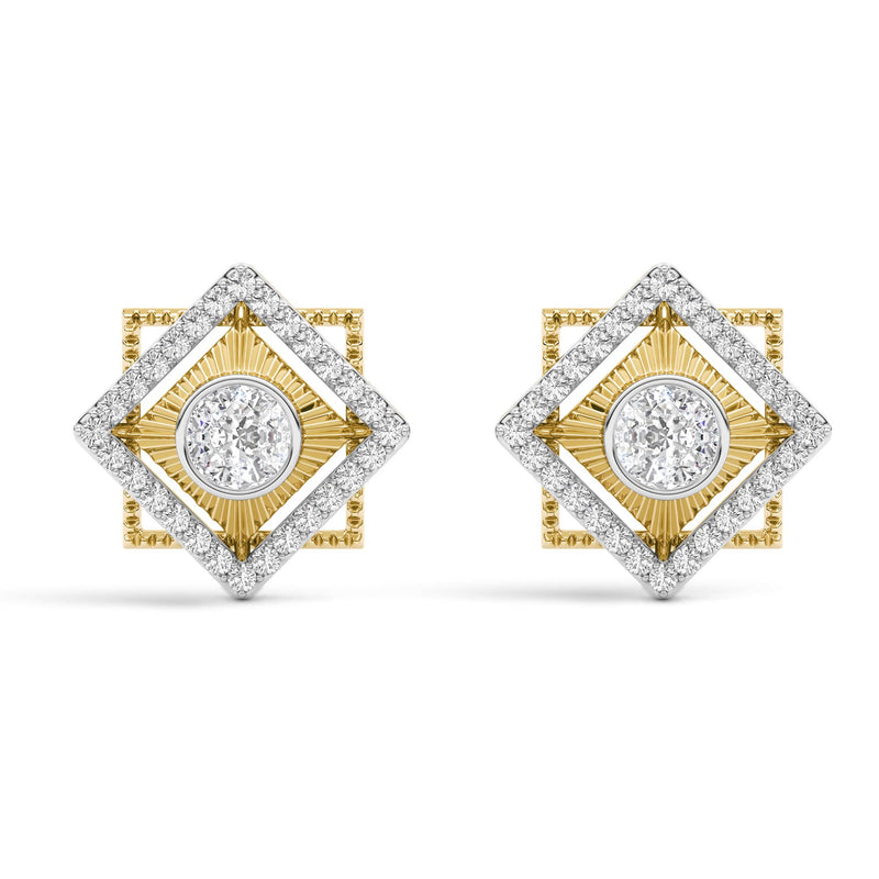 Sacred Geometry Unity Meridian Studs