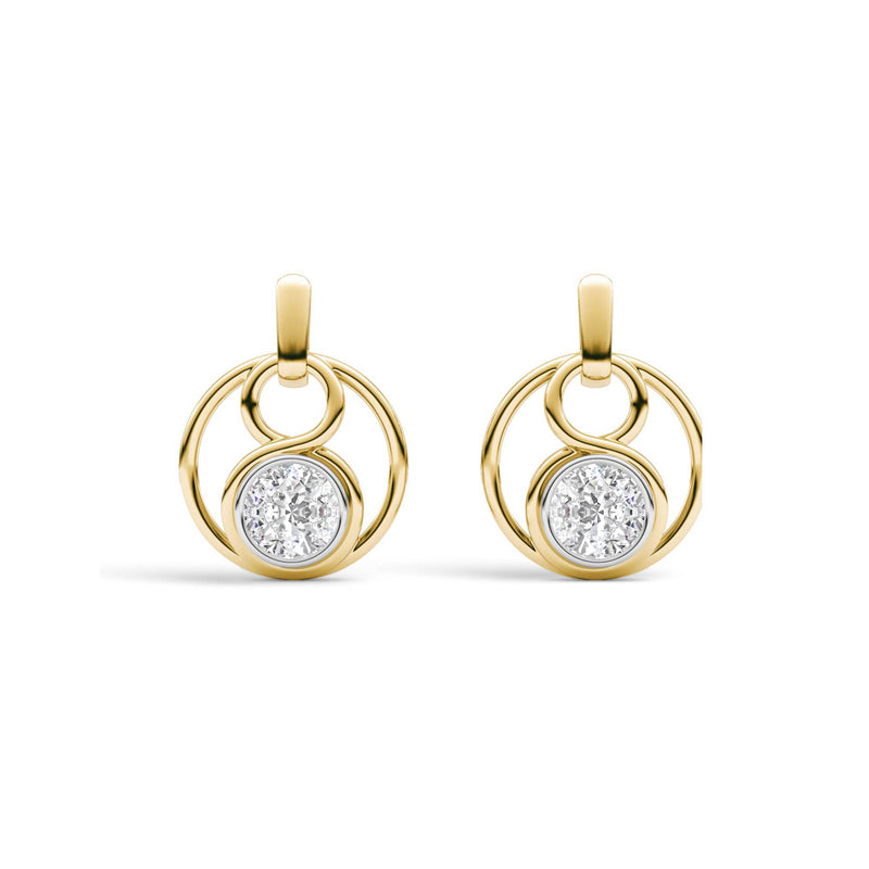 Divine Roots Lotus Cascade Earrings