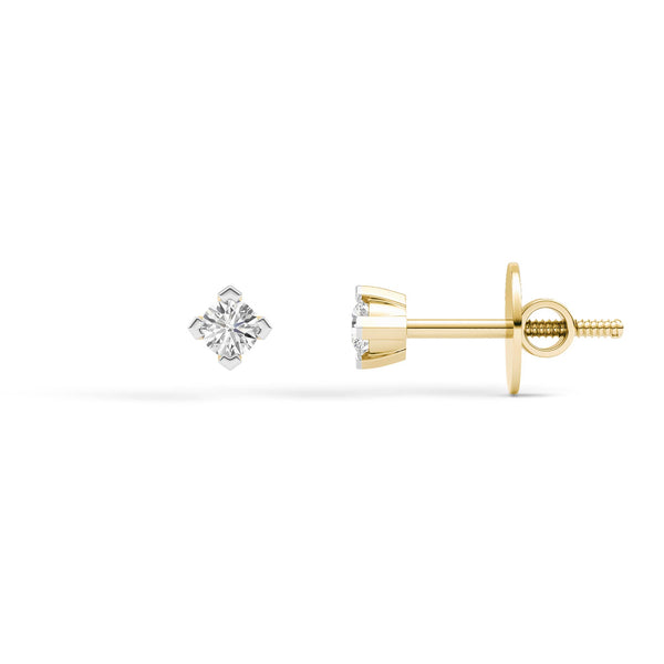 Diamond Diaries Apex Ridge Stud Earrings