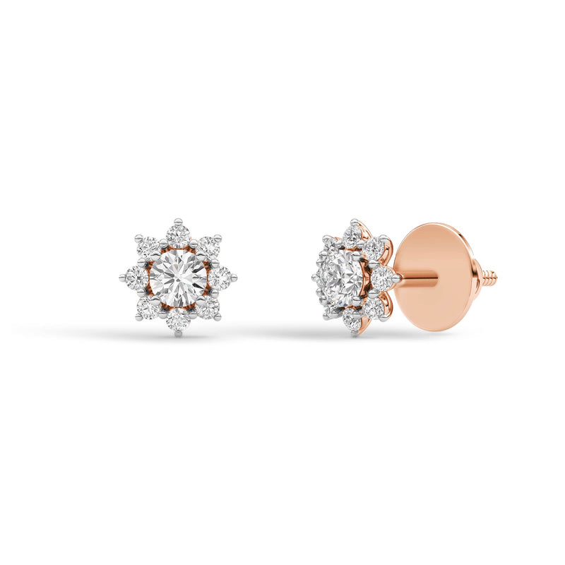 Diamond Diaries Nebula Cluster Stud Earrings