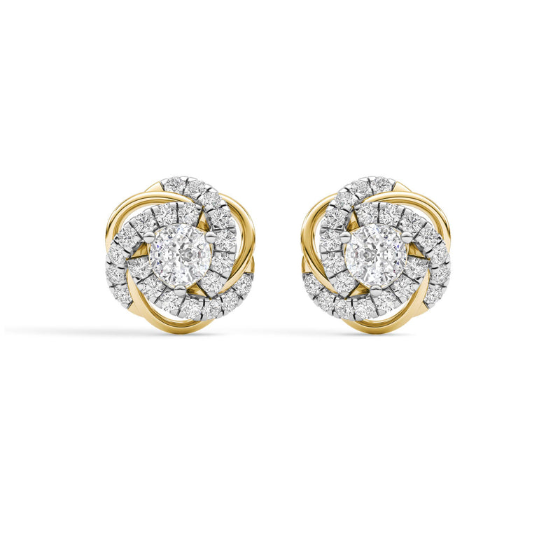 Sol108 Divine Triad Earrings