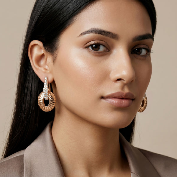 Oh My Gold Earring