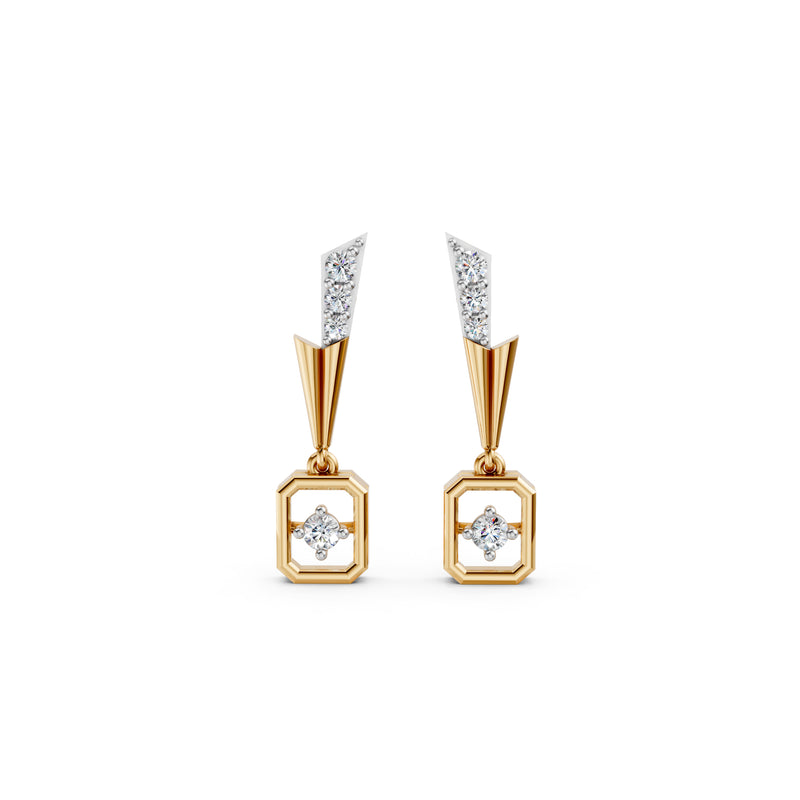 Diamond Diaries Nexus Cascade Drop Earrings