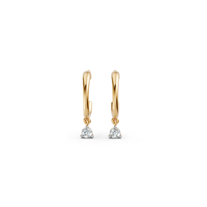 Diamond Diaries Solstice Drift Hoop Earrings