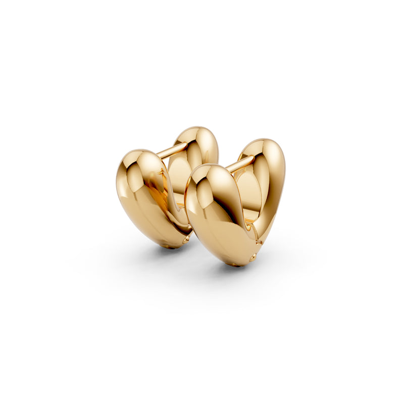Oh My Gold Solstice Facet Earrings