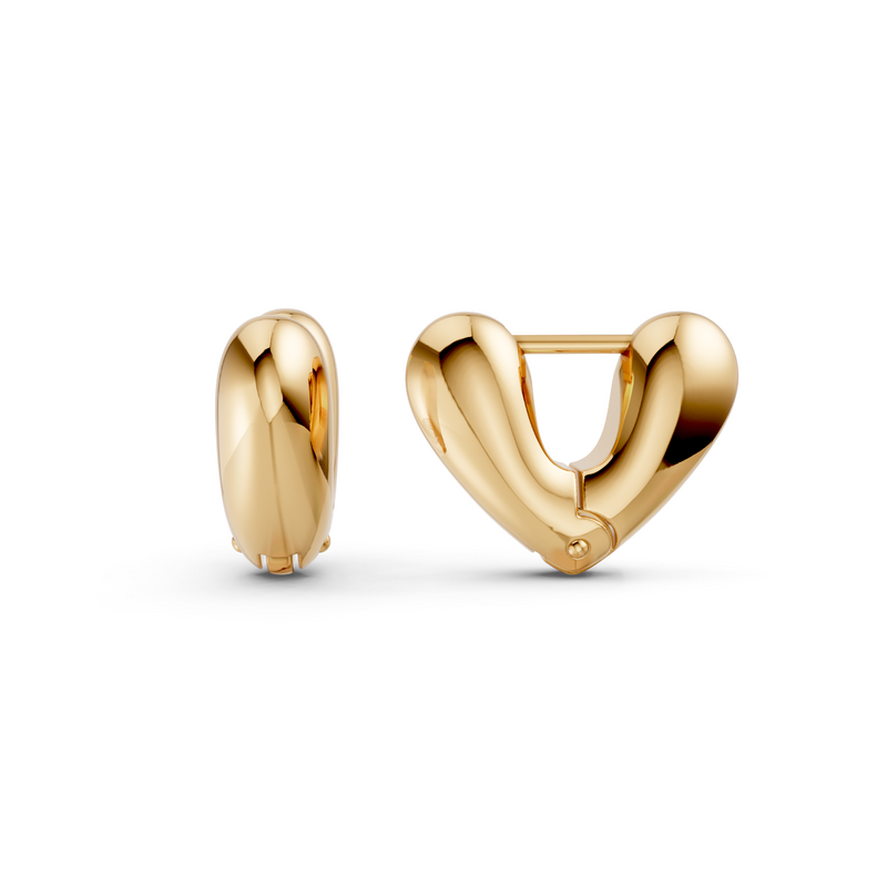 Oh My Gold Solstice Facet Earrings