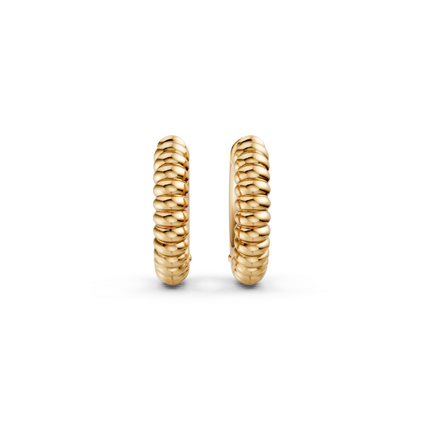 Oh My Gold Stacked Eternity Earrings