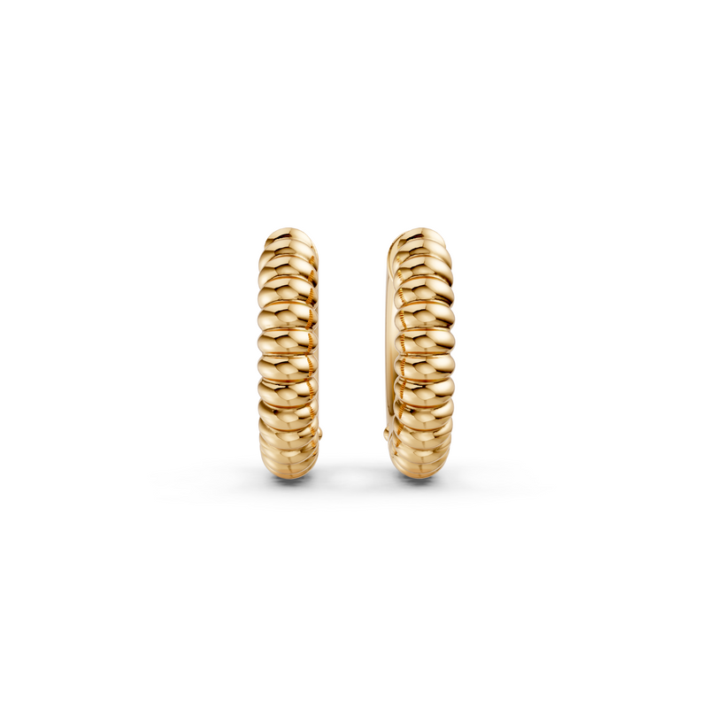 Oh My Gold Stacked Eternity Earrings