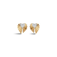 Heart Shaped Lab Grown Diamond Earring | Lightweight | Ekatra