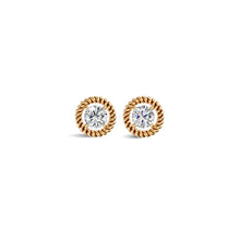 Round Solitaire Diamond Earrings | (1.00 ct) | Ekatra Jewels