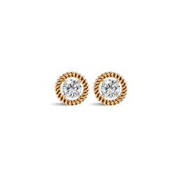 Round Solitaire Diamond Earrings | (1.50 ct) | Ekatra Jewels