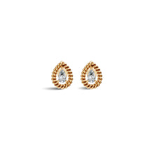 Pear Solitaire Diamond Earrings | (0.50 ct) | Ekatra Jewels