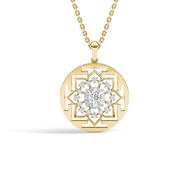 Sacred Geometry Aura Vault Pendant
