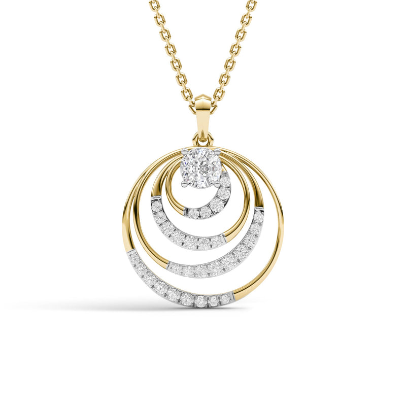 Universe in Motion Vortex Drift Pendant