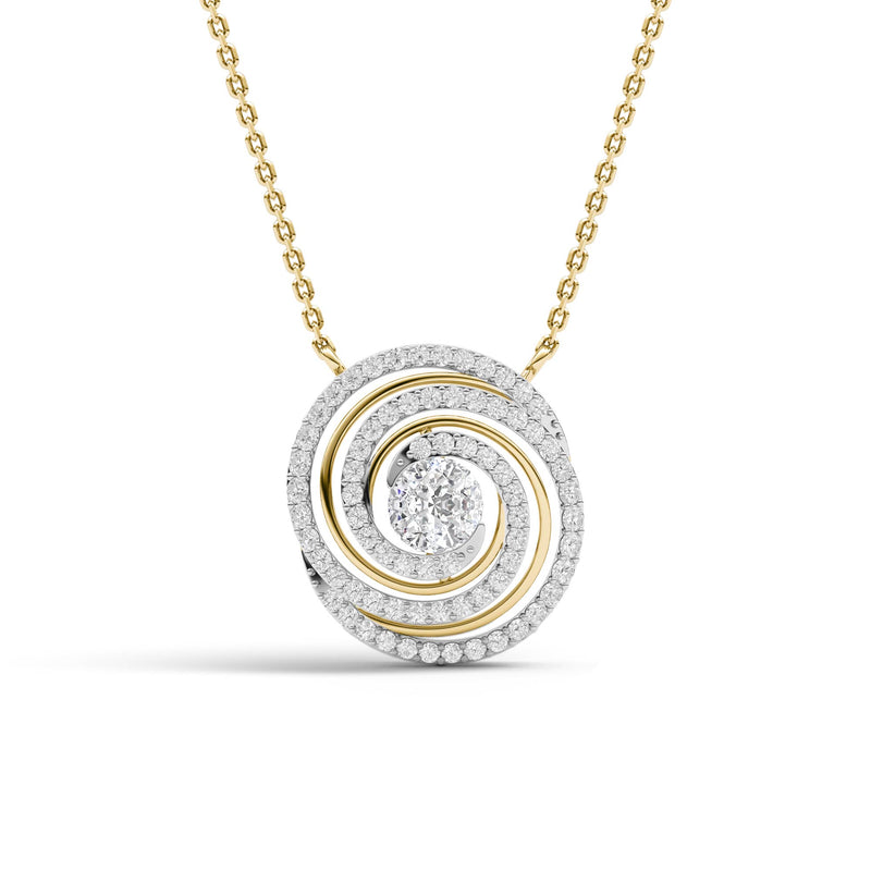 Universe in Motion Aurora Vector Pendant