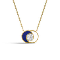 Universe In Motion Solitaire Diamond Pendant