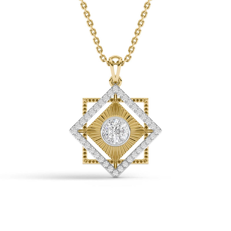 Sacred Geometry Presence Prism Pendant