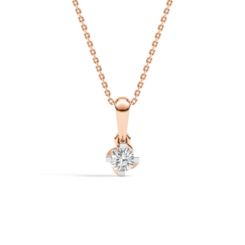 Diamond Diaries Meridian Focus Solitaire Pendant