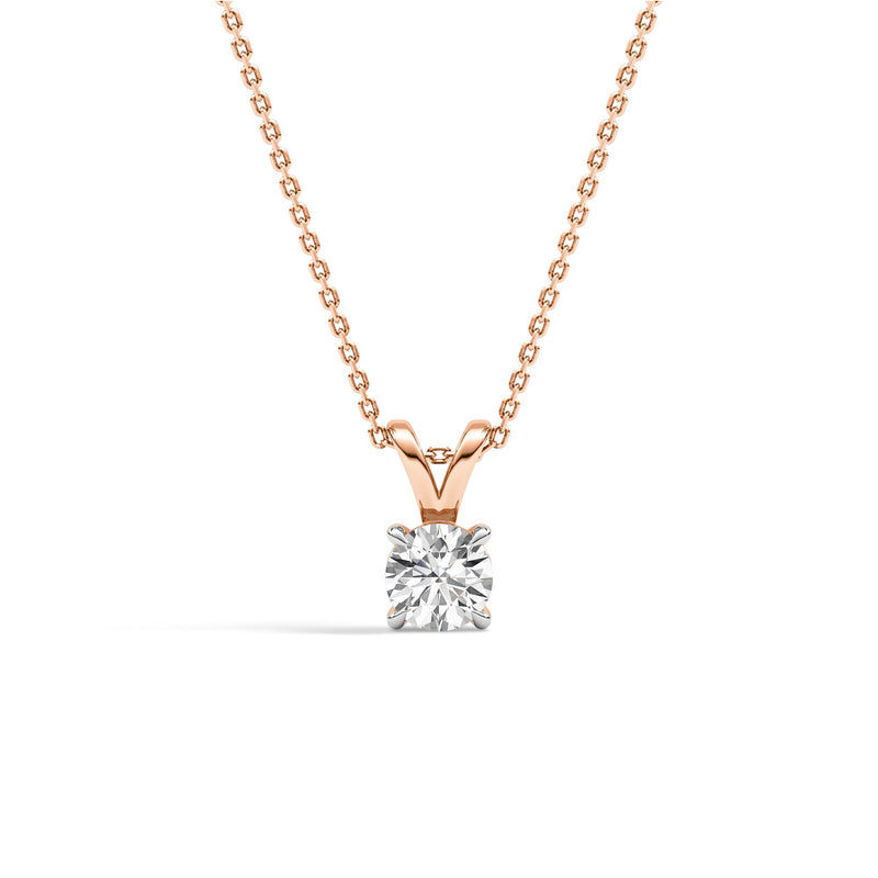 Diamond Diaries Solaris Talon Solitaire Pendant