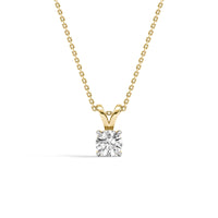 Diamond Diaries Solaris Talon Solitaire Pendant