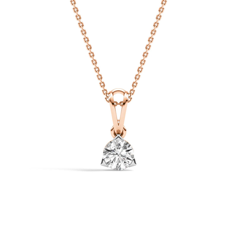 Diamond Diaries Prism Vertex Solitaire Pendant