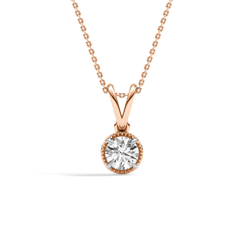 Diamond Diaries Orbital Pulse Solitaire Pendant