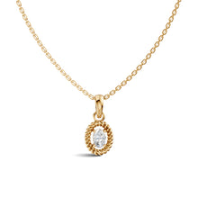 Oval Solitaire Diamond Pendant | (0.50 ct) | Ekatra Jewels