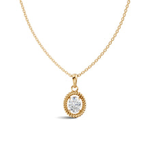 Oval Solitaire Diamond Pendant | (1.50 ct) | Ekatra Jewels