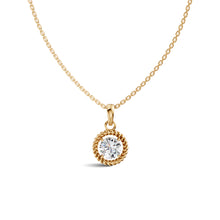 Round Solitaire Diamond Pendant | (0.50 ct) | Ekatra Jewels