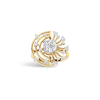 Universe In Motion Solitaire Diamond Ring