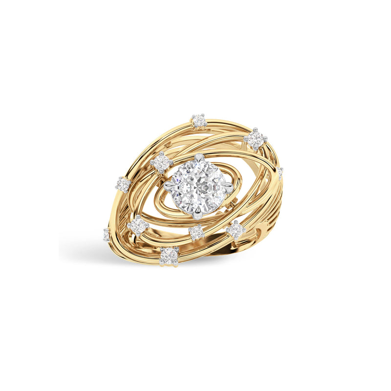 Universe in Motion Solstice Ridge Ring
