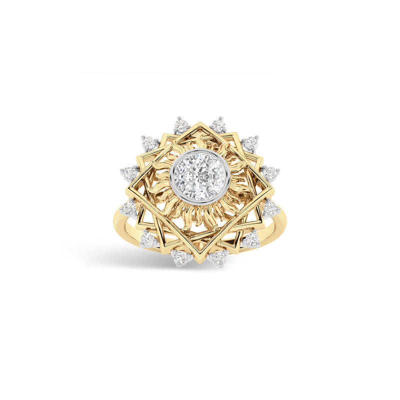 Sacred Geometry Eternal Nexus Ring