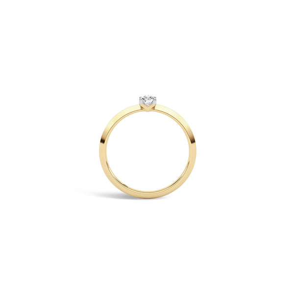Diamond Diaries Ethereal Solitaire Ring
