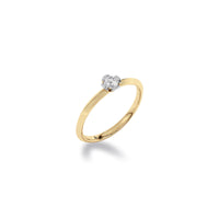 Diamond Diaries Petit Prism Solitaire Ring