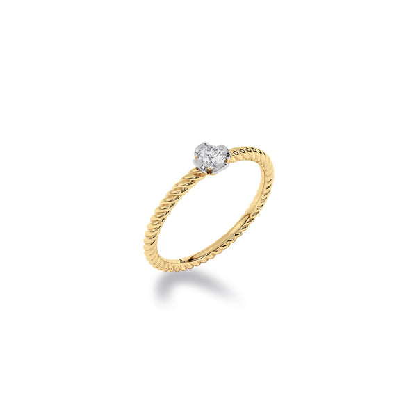 Diamond Diaries Nexus Solitaire Ring