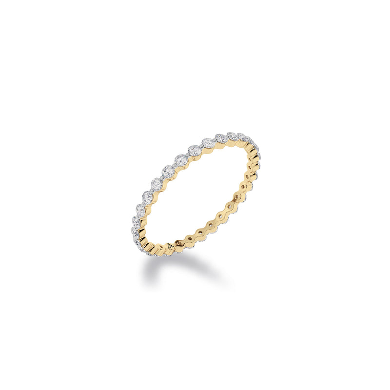 Diamond Diaries Dainty Halo Ring