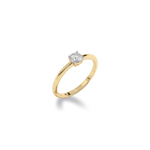 Diamond Diaries Daily Meridian Solitaire Ring
