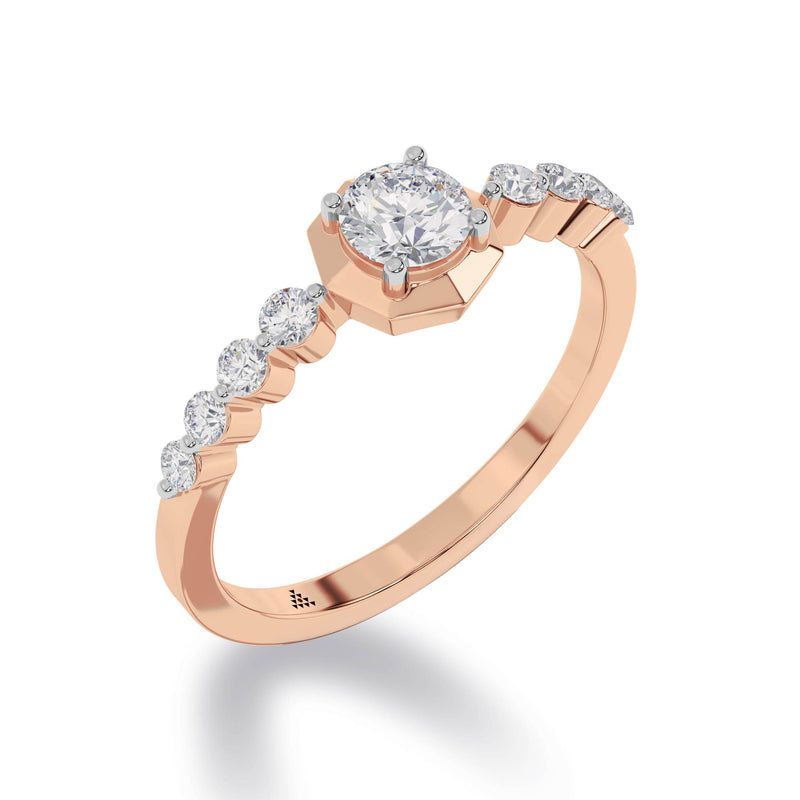 Diamond Diaries Subtle Majesty Solitaire Ring