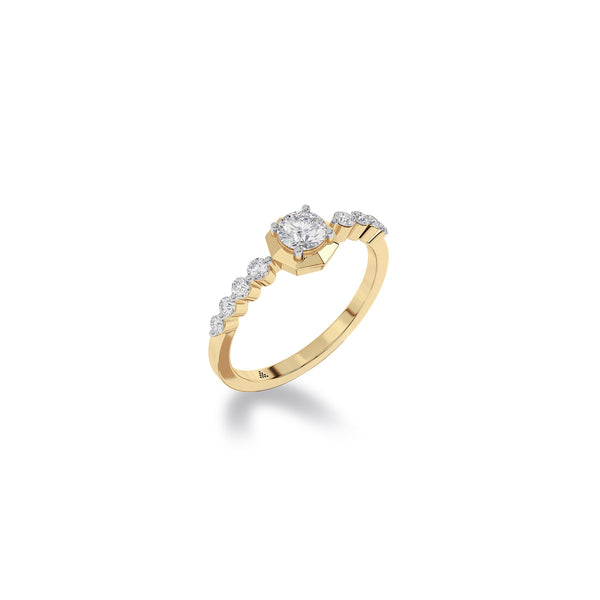 Diamond Diaries Subtle Majesty Solitaire Ring