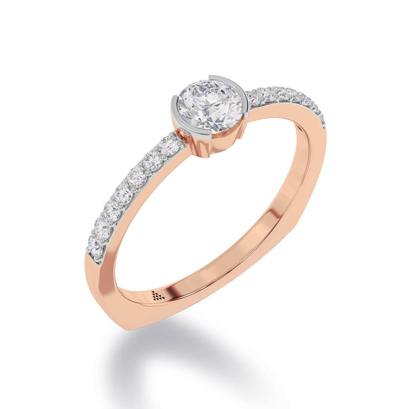 Diamond Diaries Vogue Solitaire Ring