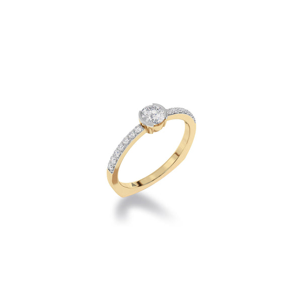 Diamond Diaries Vogue Solitaire Ring