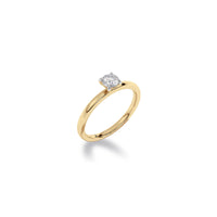 Diamond Diaries Four-Prong Solitaire Ring